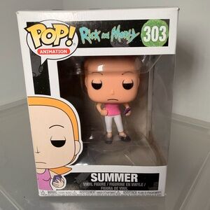 Pop Rick and Morty 303 summer